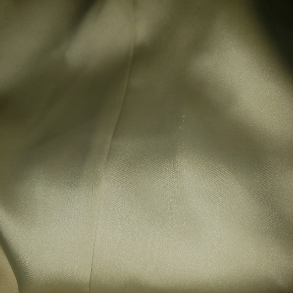 ZARA STRAPLESS SATIN EFFECT MIDI DRESS - Picture 16 of 16